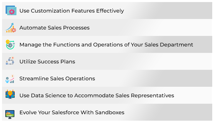 salesforce sales cloud Implementation services
