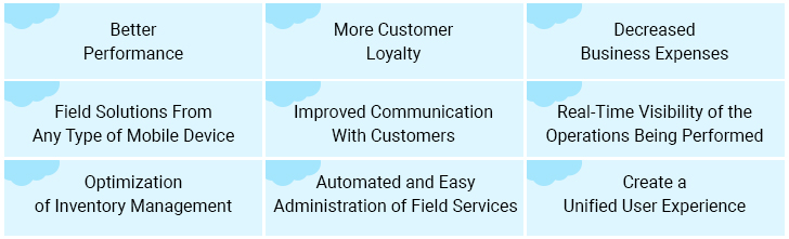 advantages of field service management software