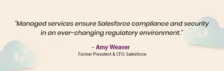 salesforce managed support services