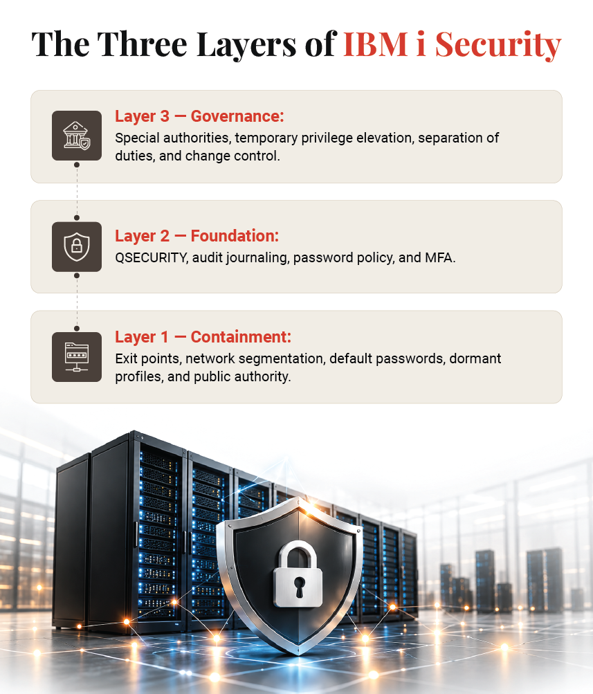 Three Layers of IBM i Security