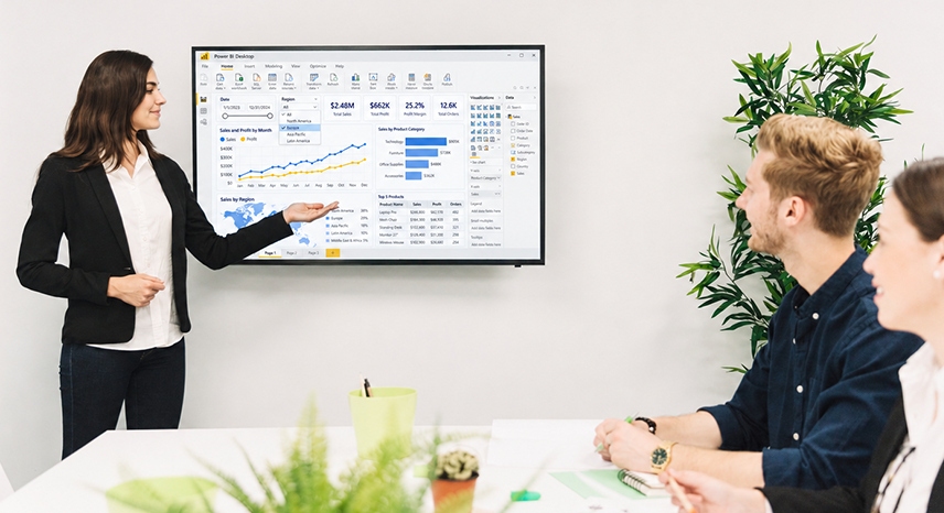 Interactive Power BI Dashboard